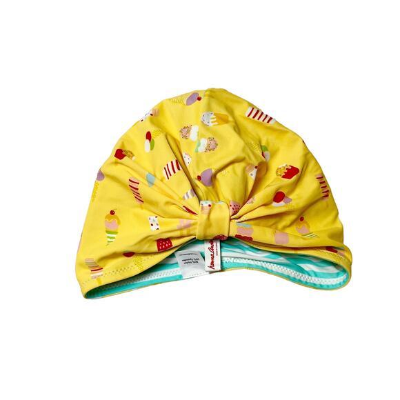 Hanna Andersson Reversible Swim Cap Size L - Picture 1 of 4